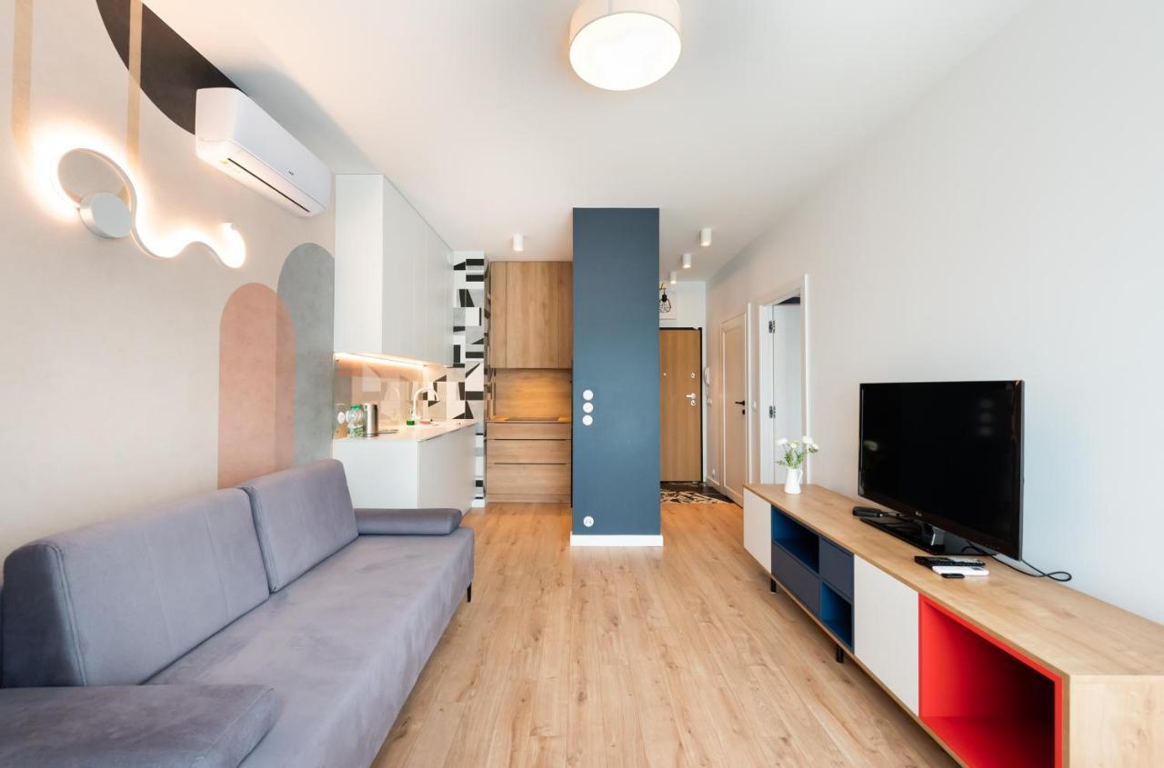 Postepu Comfort Apartment วอร์ซอ ภายนอก รูปภาพ